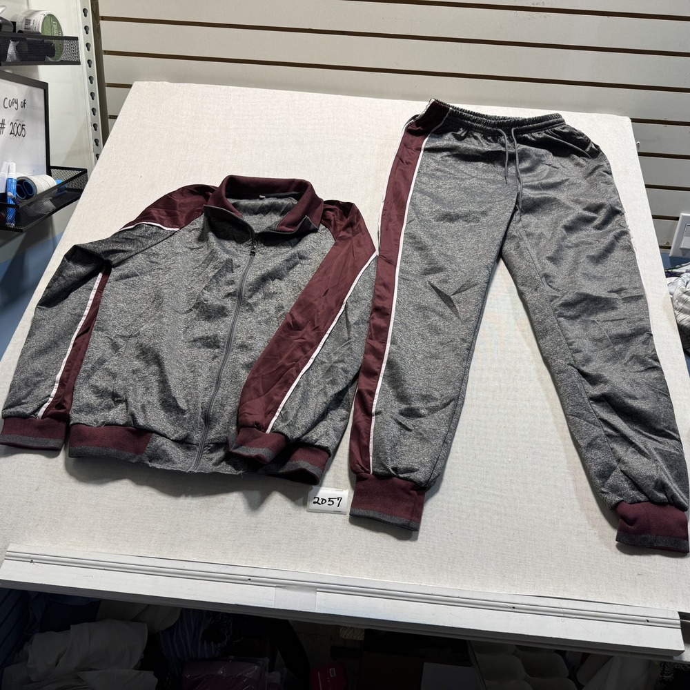 Unbranded Tracksuit Set Mens Sz‎ M Gray